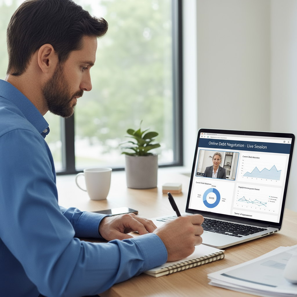 Debt settlement negotiation USA helping clients reduce debt safely and manage finances