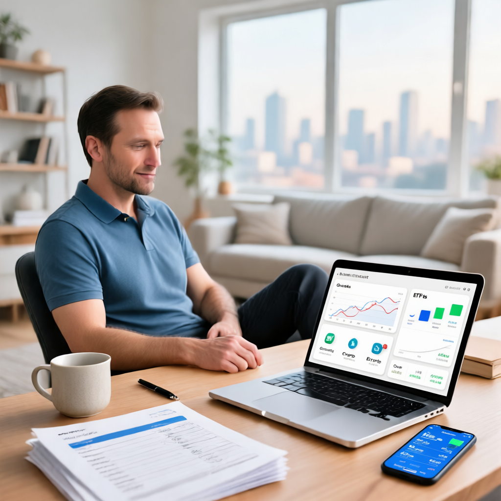 nvesting Hub reviews 2025 showing top online investment platforms in the USA for stocks, crypto, and ETFs